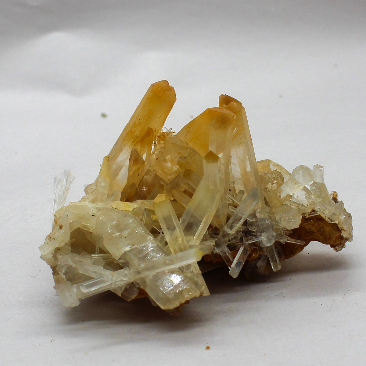 Mango Quartz Cluster #004