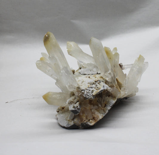Snow Mango Quartz Cluster #002