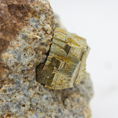 Pyrite Iron Cross with Matrix #002