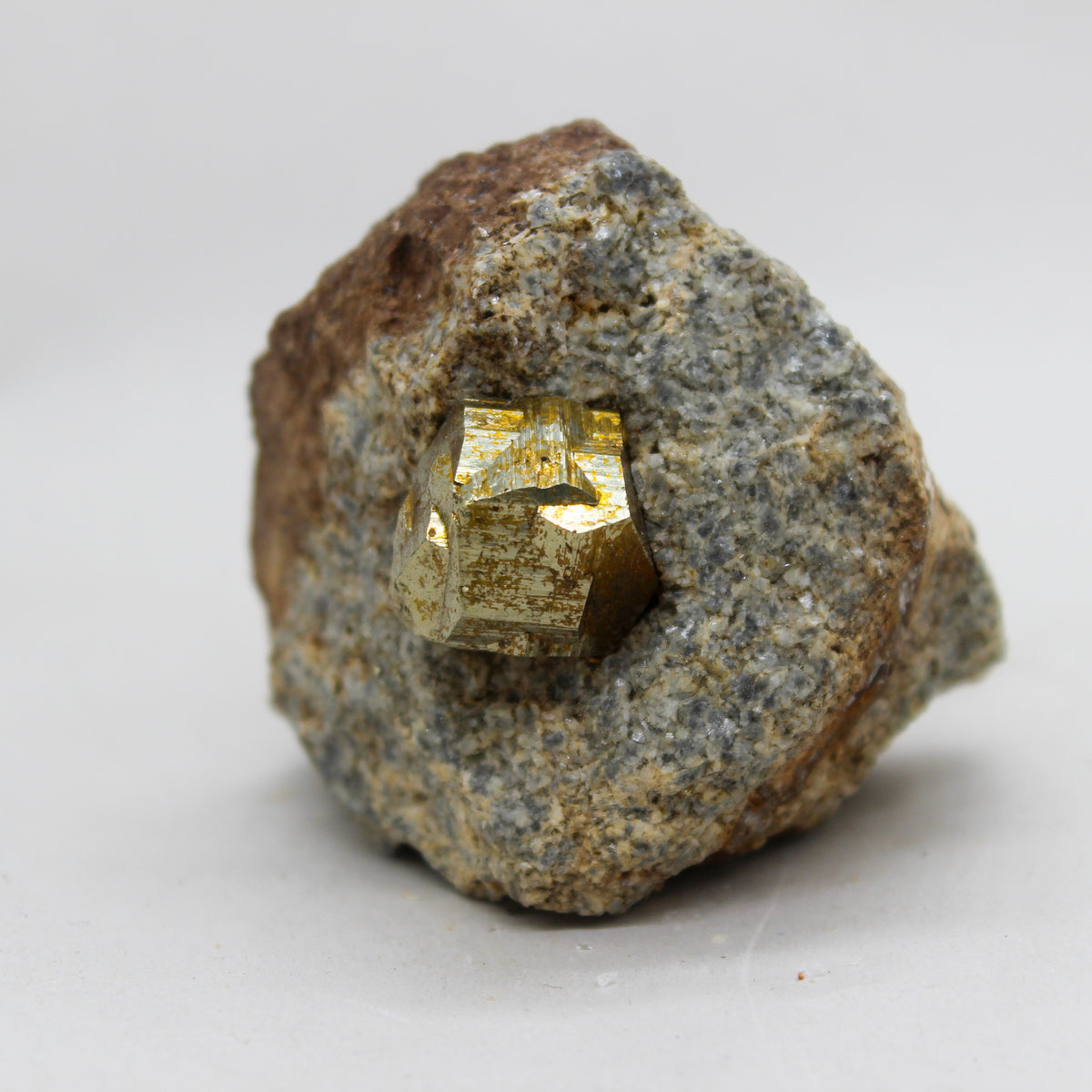 Pyrite Iron Cross with Matrix #002